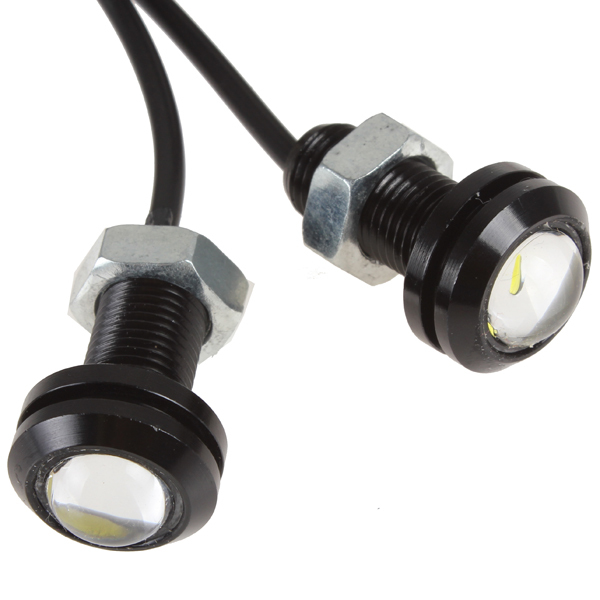 12v 3w high power eagle eye screw auto car door light back-up lamp for all vehicles