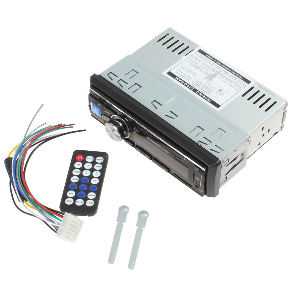 12v car audio player mp3 music player car fm radio receiver usb slot & sd / mmc card stereo power amplifier 62w x 4
