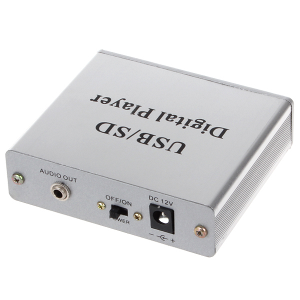 12v digital auto car power amplifier & audio mp3 player reader fm radio 3-electronic keypad support usb sd mmc card + remote