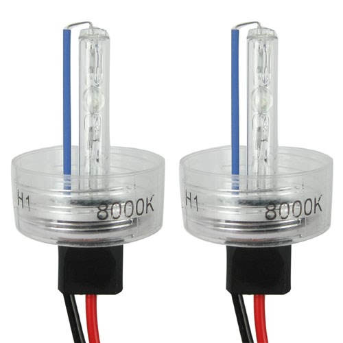 1pair! 12v 35w h1 8000k xenon hid car headlight bulbs waterproof auto car headlamp replacement
