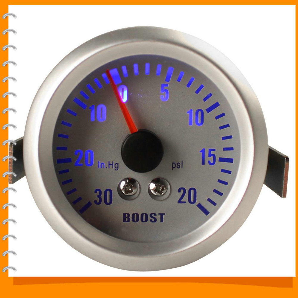 2" 52mm 0~30in.hg / 0~20psi auto car boost gauge car turbo boost gauge meter 2" 52mm 0~30in.hg / 0~20psi auto car boost gauge car turbo boost gauge meter
