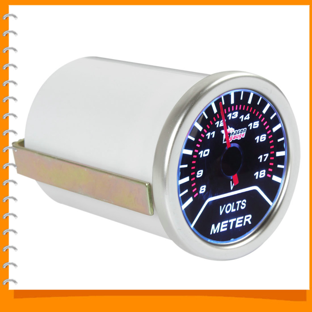 2" 52mm 8-18v digital auto car voltmeter voltage meter gauge with led display 2" 52mm 8-18v digital auto car voltmeter voltage meter gauge with led display