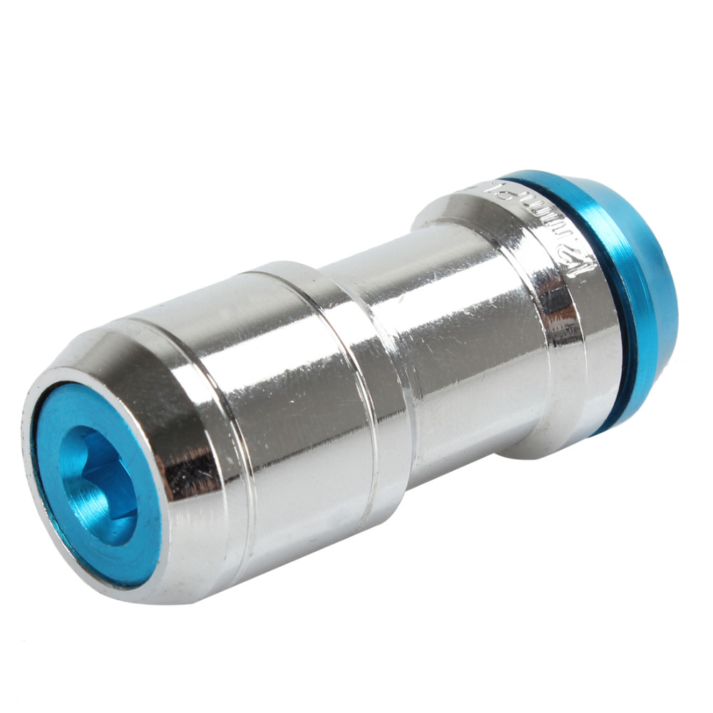 20pcs blue m12 x 1.5 concealed heptagon formula car wheel lock lug nuts screw set with special wrench