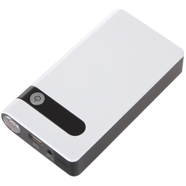 26.9wh multi-function mini emergency auto car jump starter external battery & flashlight & power bank charger for phone tablet