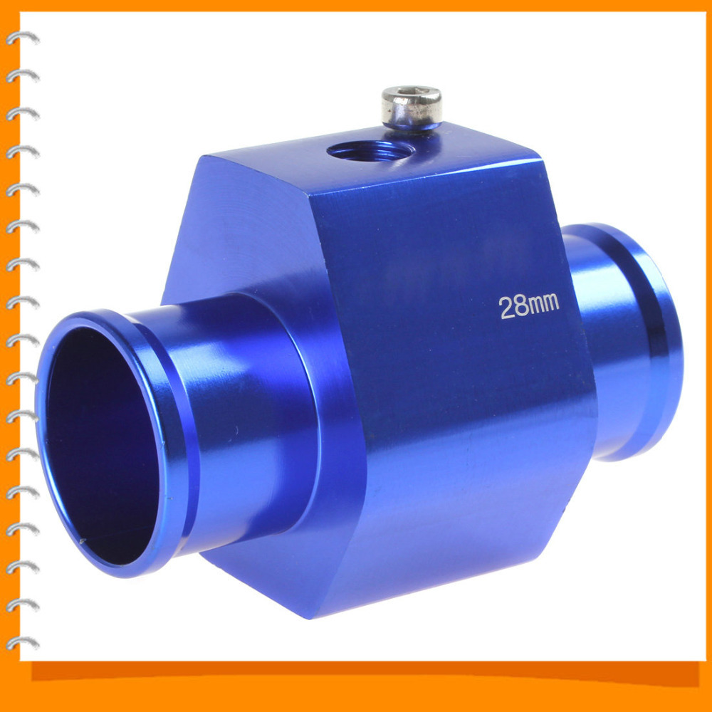 28mm aluminium water temperature temp guage meter auto car water temperature sensor adapter with clamps 28mm aluminium water temperature temp guage meter auto car water temperature sensor adapter with clamps