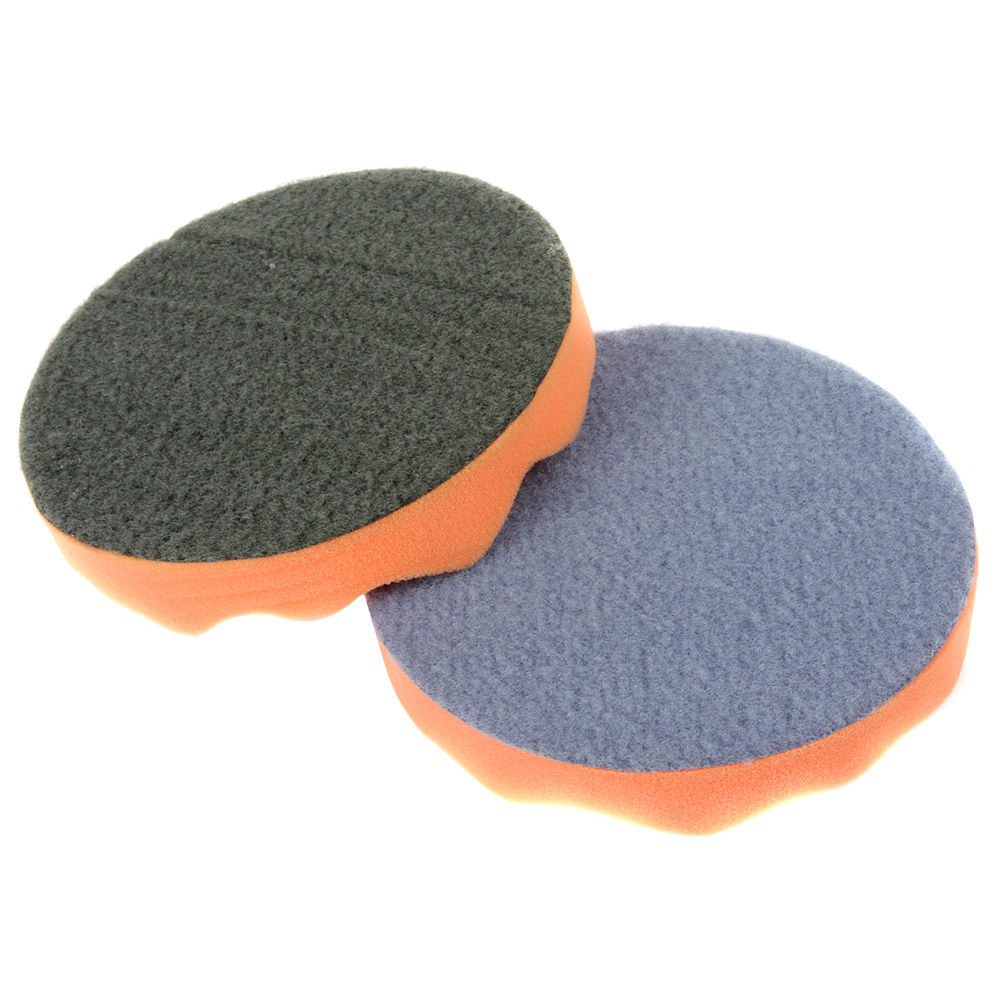 2pair 4pcs! auto car polishing pad set honeycomb extra coarse sponge foam polishing buffing pad kit