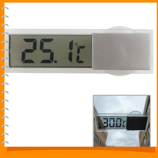 2pcs! indoor & outdoor lcd display digital auto car thermometer car temperature gauge meter with sucker cup 2pcs! indoor & outdoor lcd display digital auto car thermometer car temperature gauge meter with sucker cup