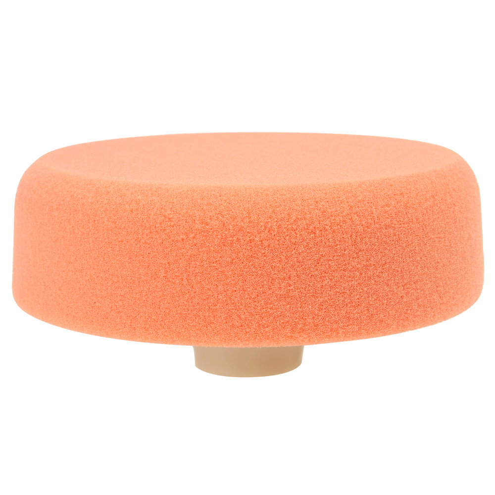 2pcs! soft car polishing pad orange sponge wheel puffing pad polishing buffing pad kit for car auto waxing & polishing buffer