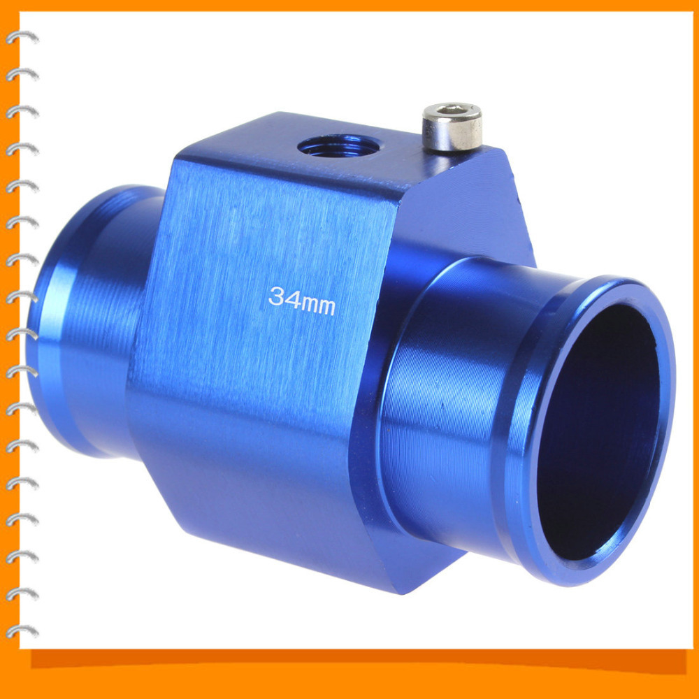 34mm aluminium water temperature temp sensor guage adapter meter with clamps for auto car 34mm aluminium water temperature temp sensor guage adapter meter with clamps for auto car