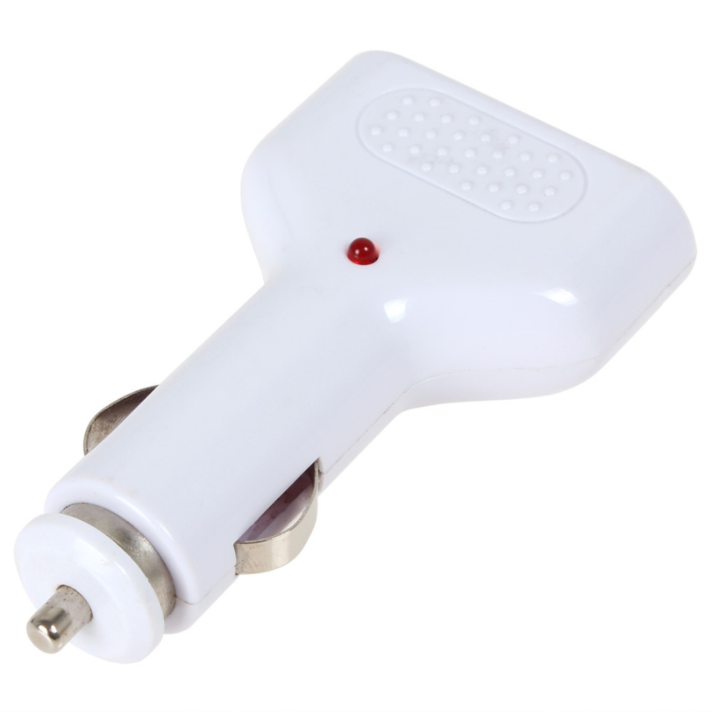 3pcs! 3 in 1 12v usb / micro usb port car charger adapter auto adaptor with red led indicator light for ipad iphone smart phone