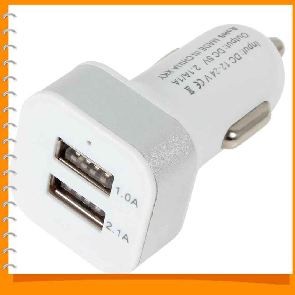 3pcs! mini 5v 2.1a dual usb 2 port car charger adapter auto car charger adaptor for iphone 5s / 5c / 5 / 4 / samsung / htc 3pcs! mini 5v 2.1a dual usb 2 port car charger adapter auto car charger adaptor for iphone 5s / 5c / 5 / 4 / samsung / htc