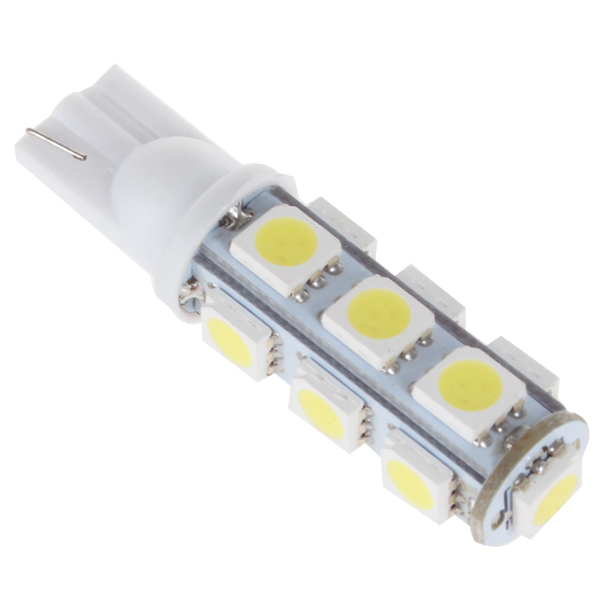 3pcs! t10 smd 5050 2.5w 12v universal auto car clearance light source 13 x led bulb lamp - red / pink / yellow / green / white