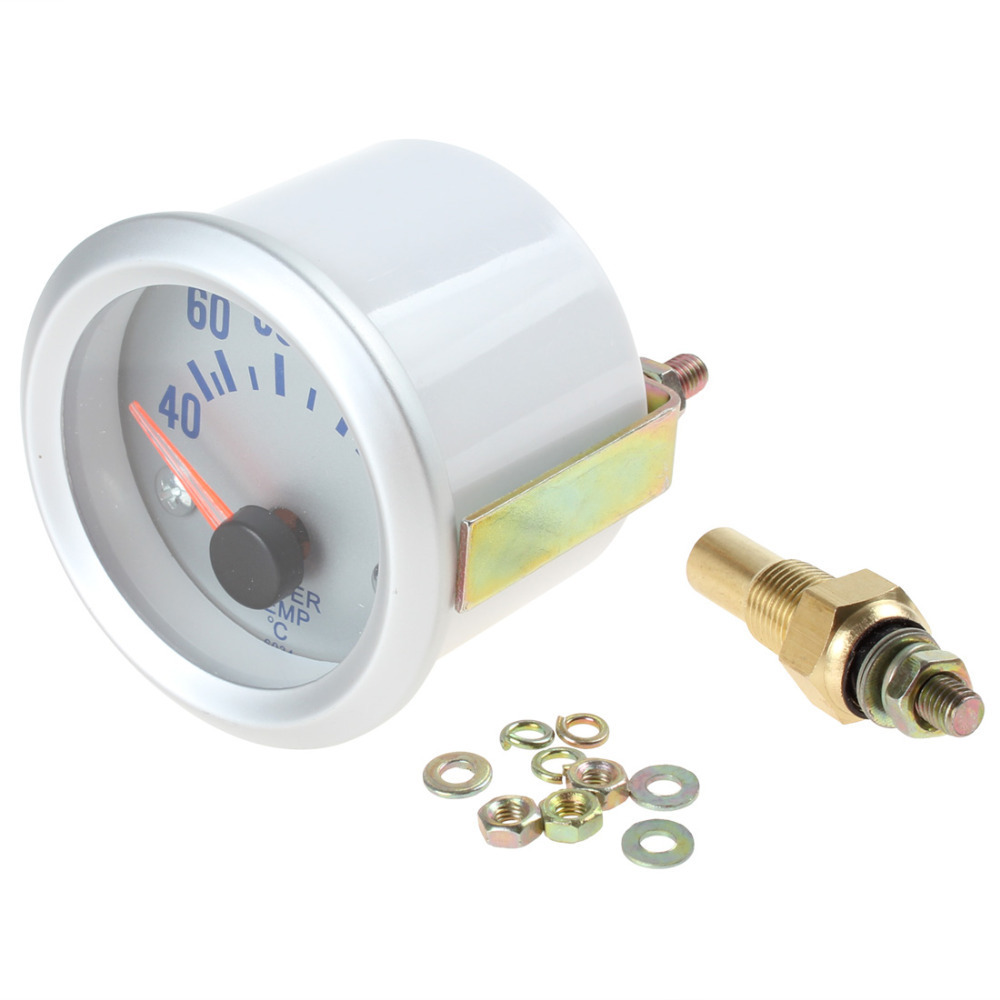 40~120 celsius degree auto car water temperature gauge meter with sensor