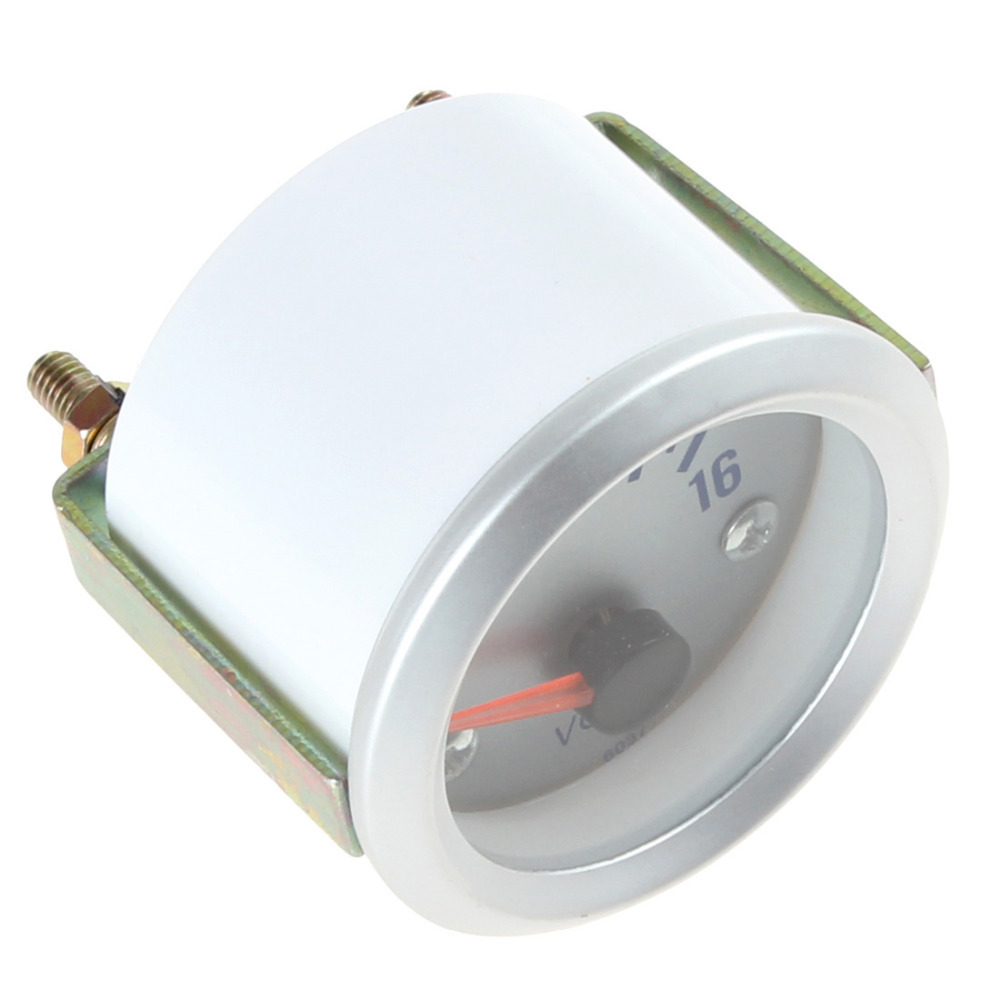 8-16v blue light auto car voltmeter gauge voltage volt meter