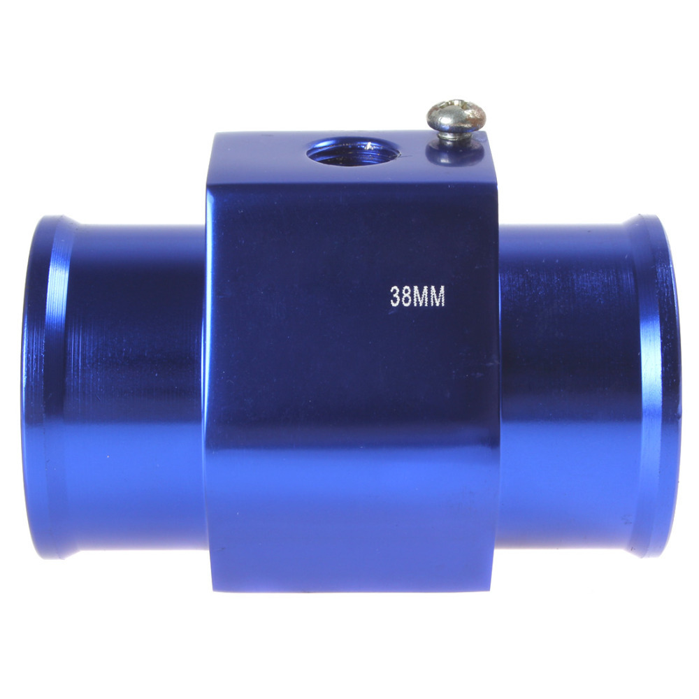 auto car water temperature guage meter water temp sensor adapter 38mm aluminium with clamps