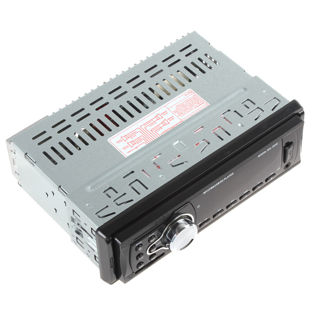 car audio player mp3 music / fm radio & usb / sd player stereo in-dash fm aux input receiver with remote