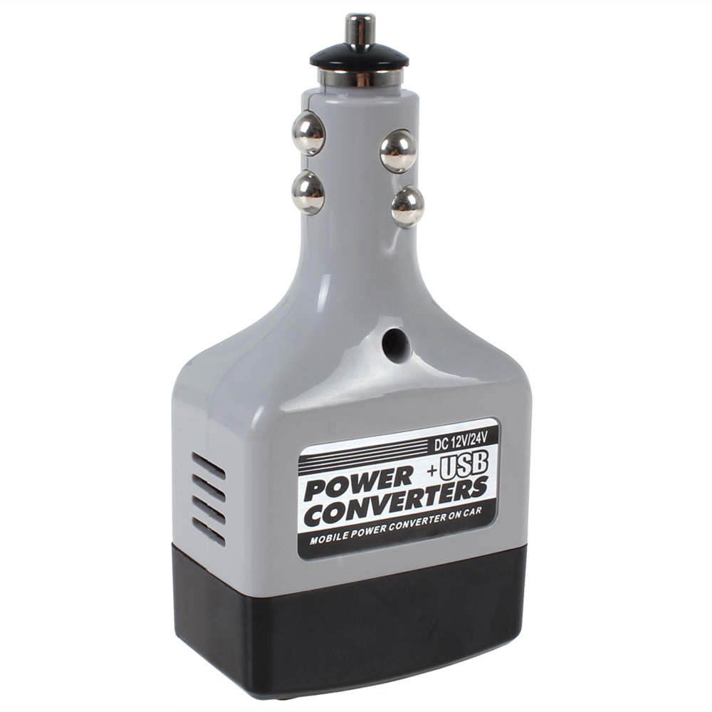 dc 12 / 24v to ac 220v / usb 6v car mobile power inverter adapter auto car power converter charger