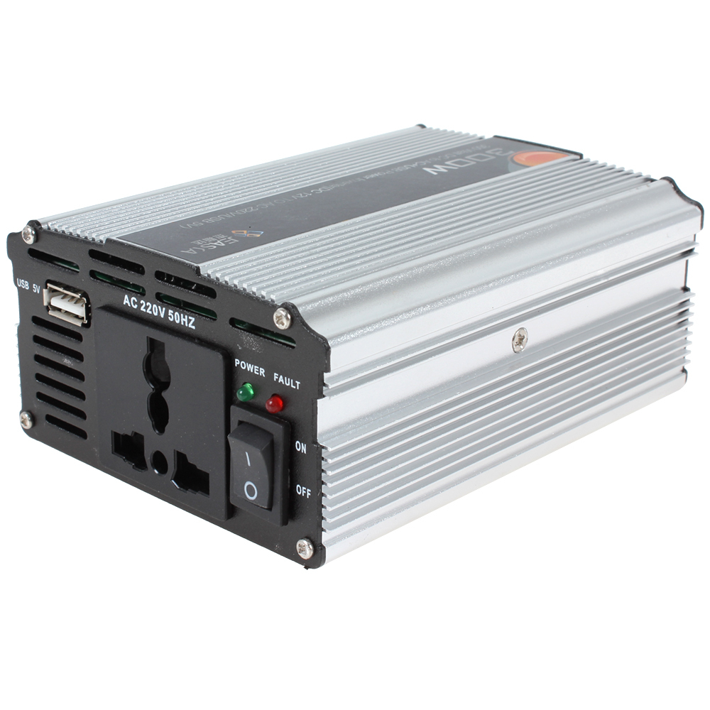 dc 12v to ac 220v / usb 5v 300w car power inverter adapter auto car power converter adaptor automatic thermal shutdown