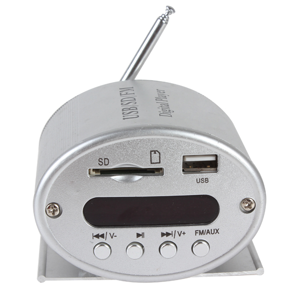 hy1003 mini digital car amplifier audio player reader support mp3 / fm radio / sd / usb input with remote control