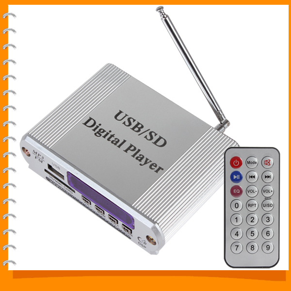 hy1008 mini led digital motorcycle auto car power amplifier audio player support mp3 / fm / sd / usb with remote control hy1008 mini led digital motorcycle auto car power amplifier audio player support mp3 / fm / sd / usb with remote control