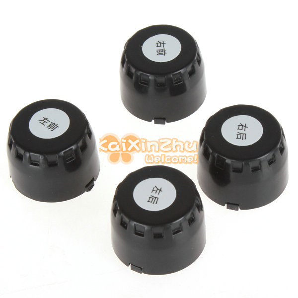 !! inchange tpms mini lcd digital auto car tire tyre pressure monitor monitoring system pressure gauge meter with 4 sensors