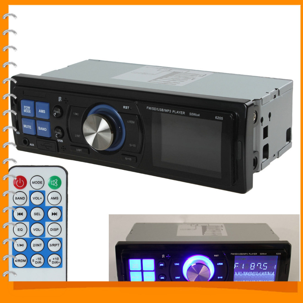 ksd6205 12v lcd car fm radio receiver usb & sd slot audio mp3 player power amplifier aux input 50w x 4ch rca preamp output ksd6205 12v lcd car fm radio receiver usb & sd slot audio mp3 player power amplifier aux input 50w x 4ch rca preamp output