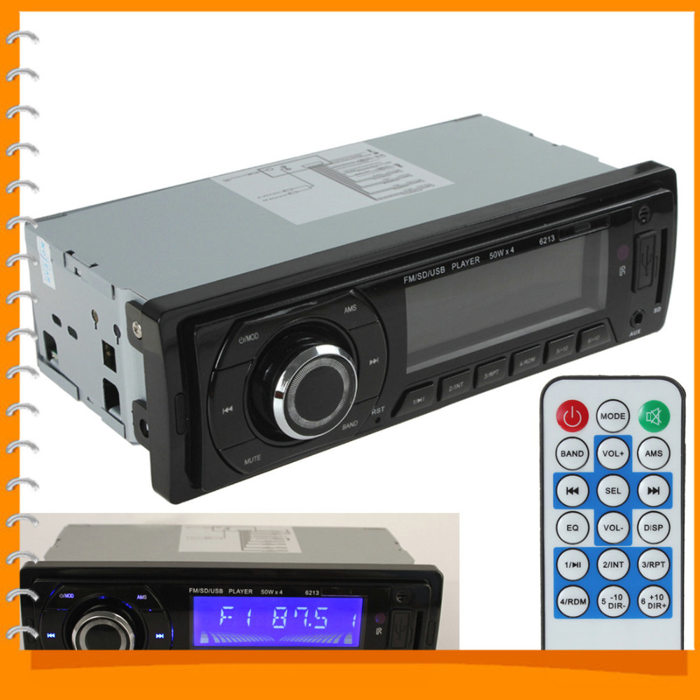 ksd6213 50w x 4 lcd 12v vehicle car audio mp3 player fm radio receiver usb & sd remote control detachable front panel ksd6213 50w x 4 lcd 12v vehicle car audio mp3 player fm radio receiver usb & sd remote control detachable front panel