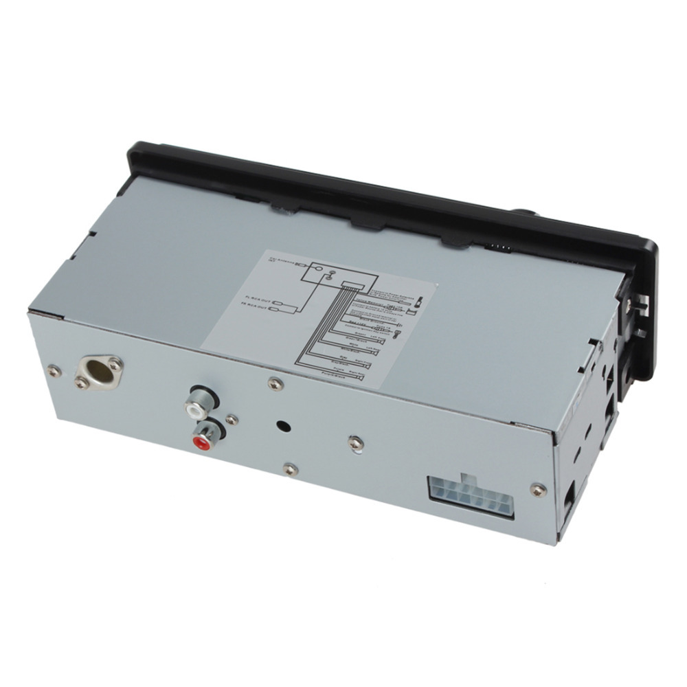 ksd833 digital fixed panel auto car fm radio receiver usb & sd slot audio mp3 player stereo power amplifier aux input 50w x 4