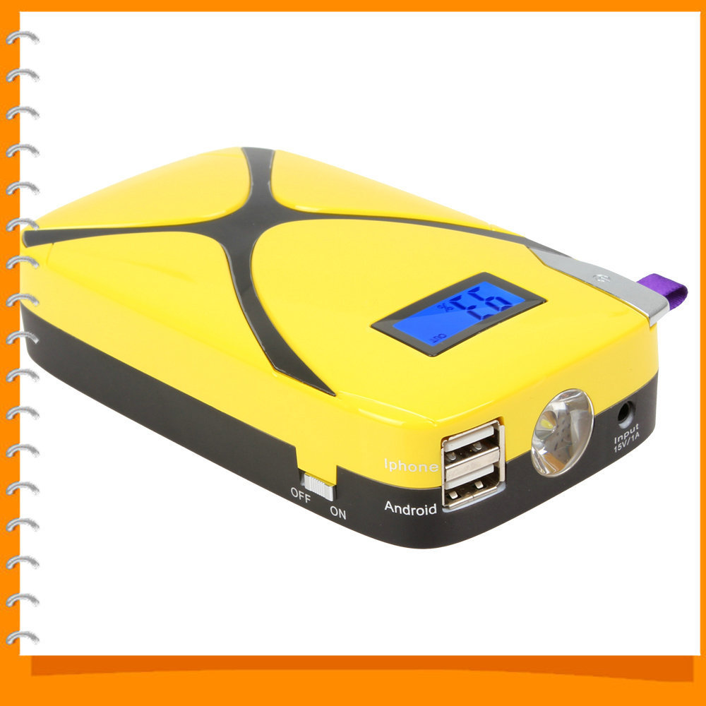 portable mini pocket car battery jump starter 8000mah multi-function auto car power bank pack for phone / laptop portable mini pocket car battery jump starter 8000mah multi-function auto car power bank pack for phone / laptop