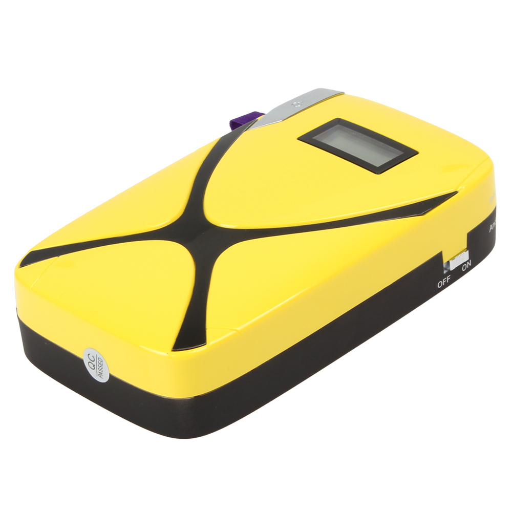 portable mini pocket car battery jump starter 8000mah multi-function auto car power bank pack for phone / laptop