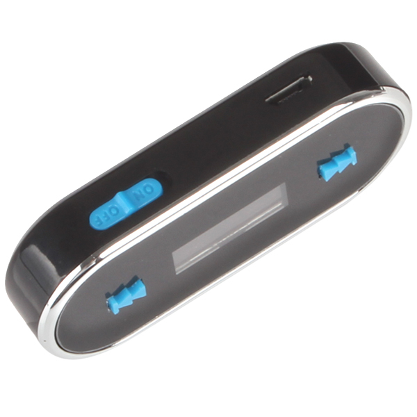 portable wireless 3.5mm vehicle auto car fm transmitter hands for ipod ipad iphone mobile phone mp3 player