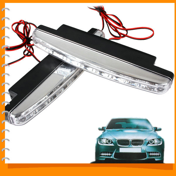 universal 12v 8 x led auto car daytime running lights fog lamps car driving light auxiliary lamp with super white light universal 12v 8 x led auto car daytime running lights fog lamps car driving light auxiliary lamp with super white light