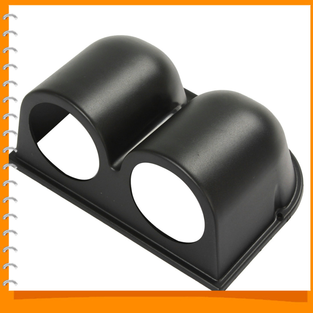 universal black 52mm double hole car gauge cup holder meter mount for auto car / vehicle / boat universal black 52mm double hole car gauge cup holder meter mount for auto car / vehicle / boat