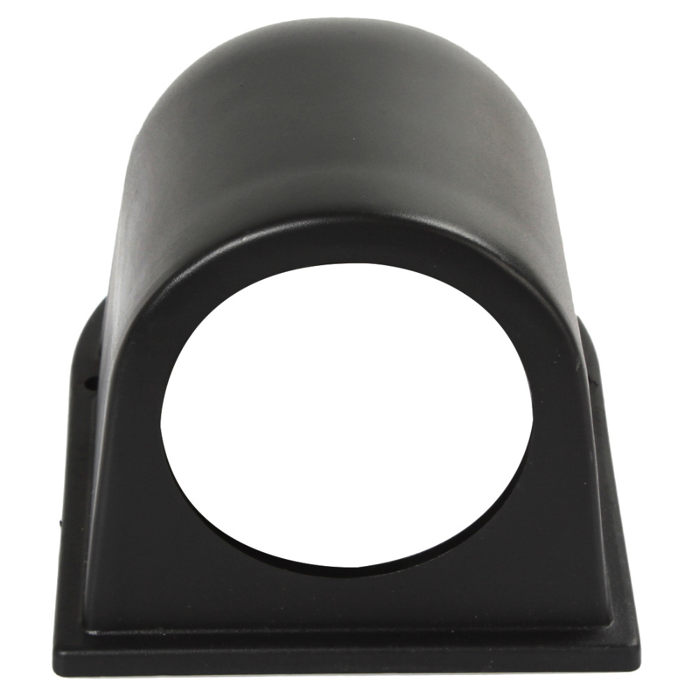 universal black 52mm single hole car gauge cup holder meter mount for auto / vehicle / boat