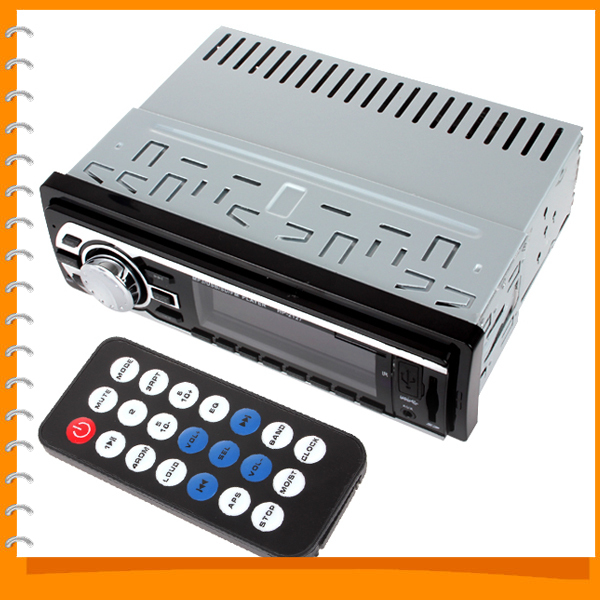 universal digital wave 12v auto car mp3 player stereo audio player support usb / sd / fm radio with in dash slot remote control