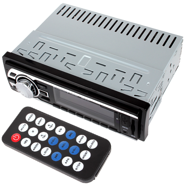 universal digital wave 12v auto car mp3 player stereo audio player support usb / sd / fm radio with in dash slot remote control