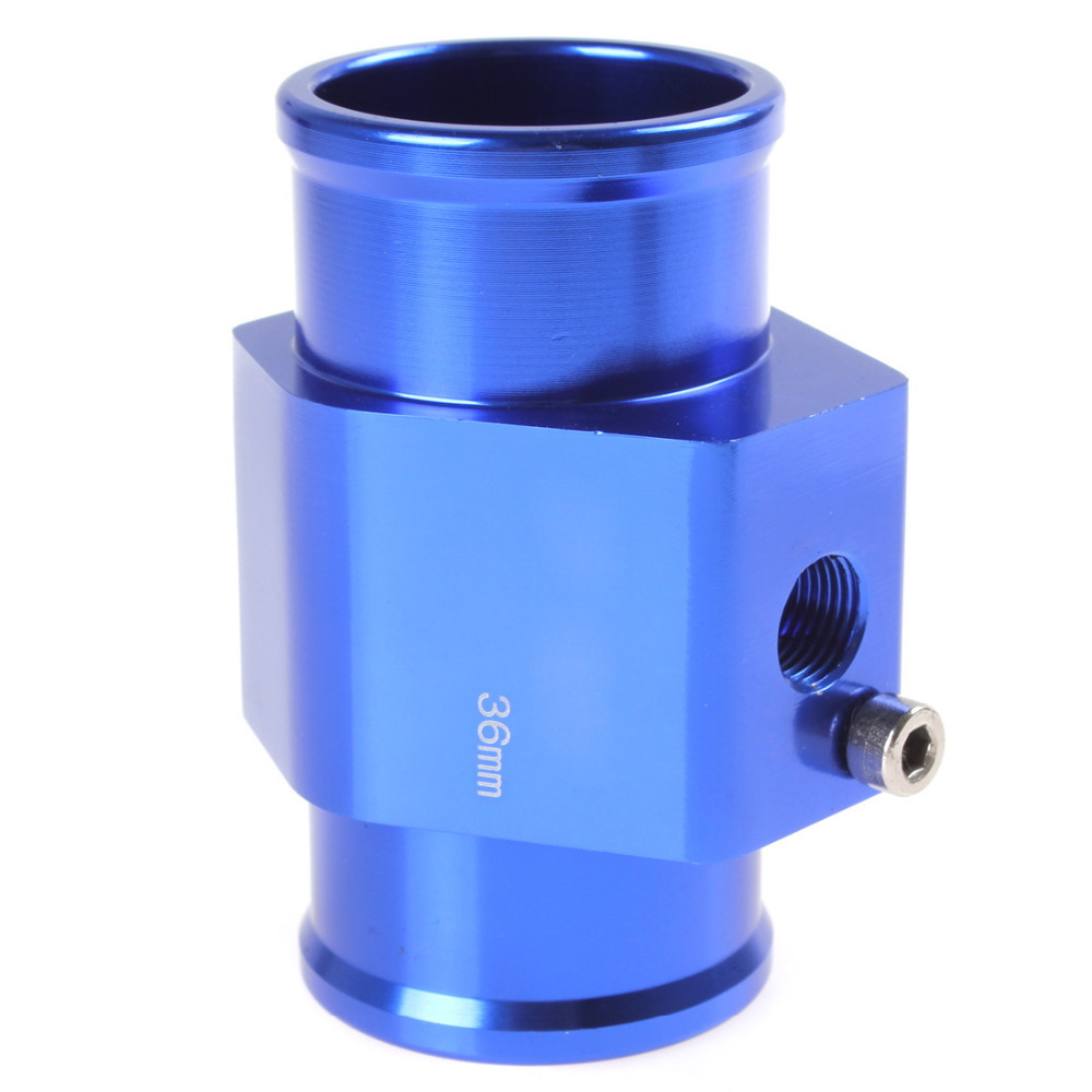 water temperature temp sensor guage adapter meter 36mm aluminium with clamps for auto car