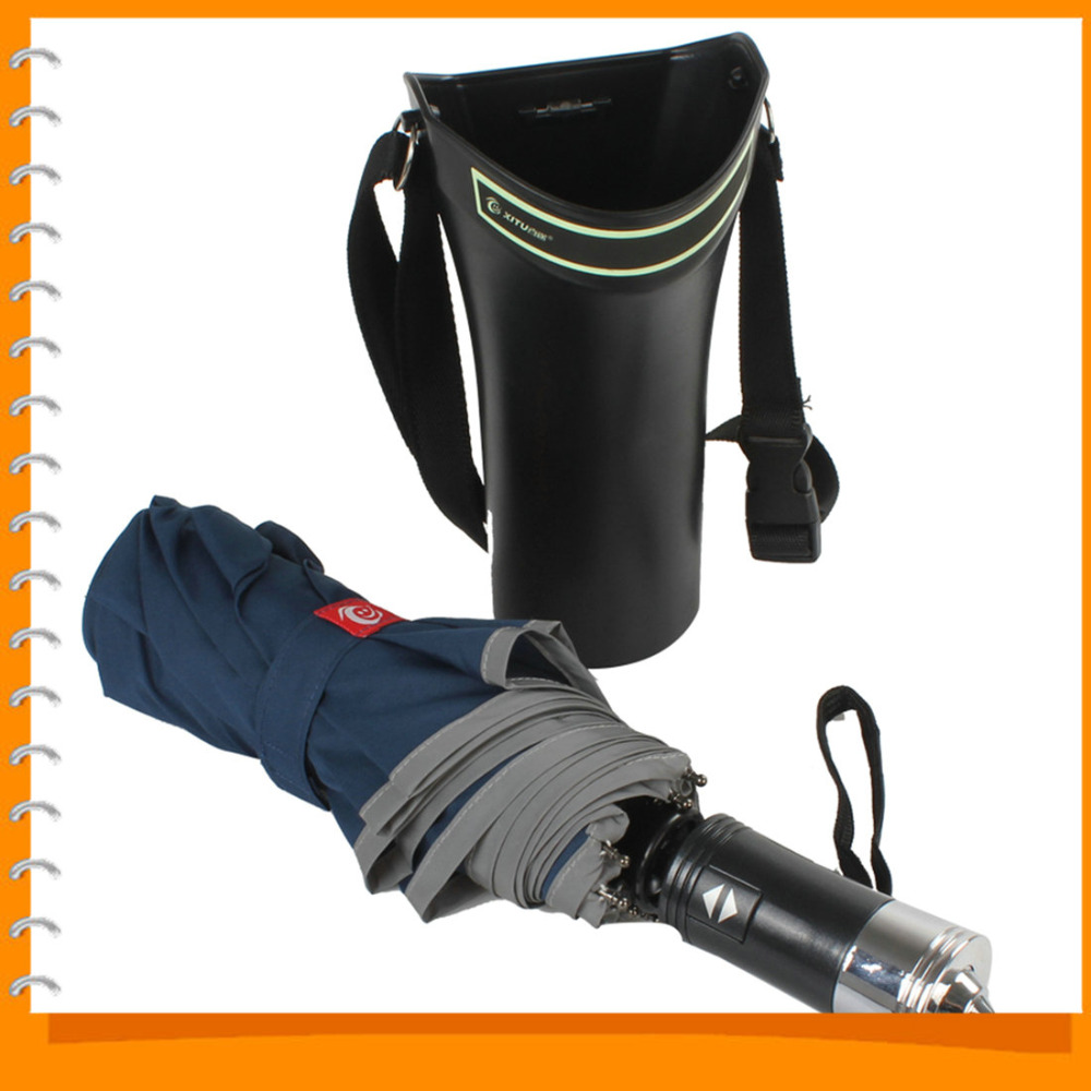 xt-as010 automatic open/close car foldable folding escape umbrella with emergency steel hammer+ container canister holder xt-as010 automatic open/close car foldable folding escape umbrella with emergency steel hammer+ container canister holder