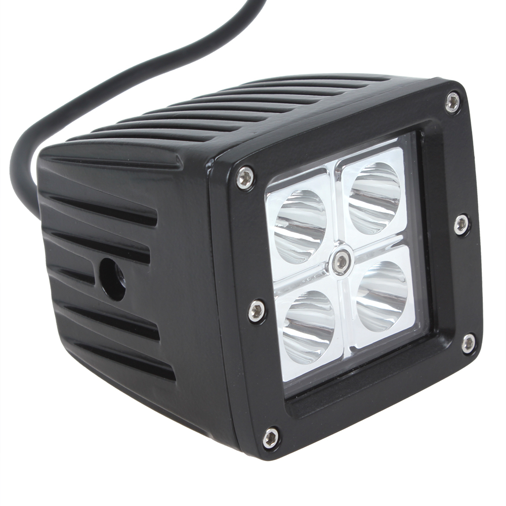 1040lm 16w 4 x 4w waterproof offroad car led work light led work lamp for motorcycle / tractor / boat / 4wd off road / suv / atv