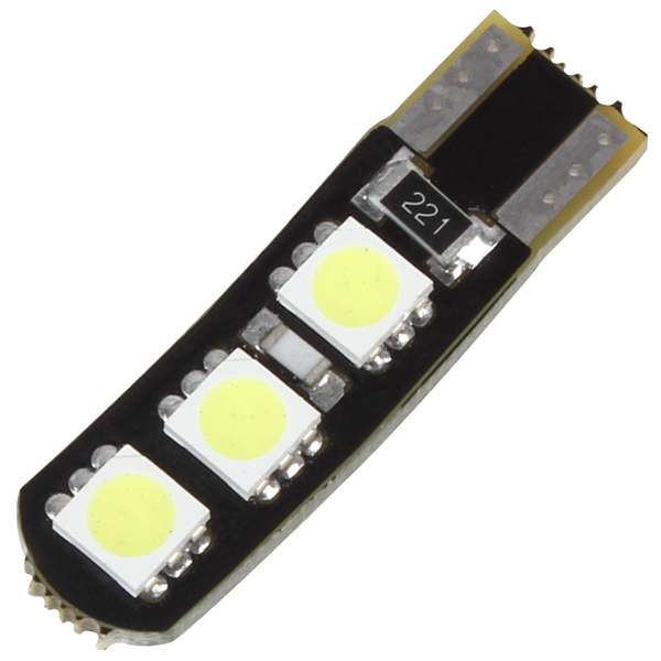 10pcs! t10 5050 smd led car width lamp bulb auto car bus signal light