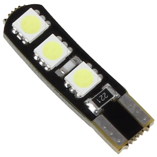 10pcs! t10 5050 smd led car width lamp bulb auto car bus signal light