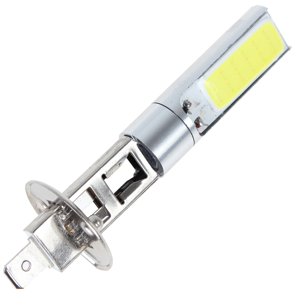 12v 10w high power h1 cob led car fog light bulb 6000k super white led auto car driving lamp foglights dropship