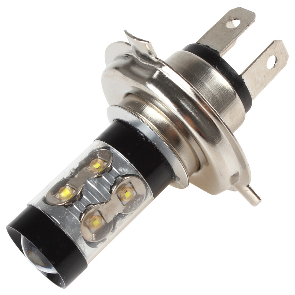 12v 50w 10 leds h4 white light car fog lamp auto car driving / parking / turn / signal / reverse / tail light bulb