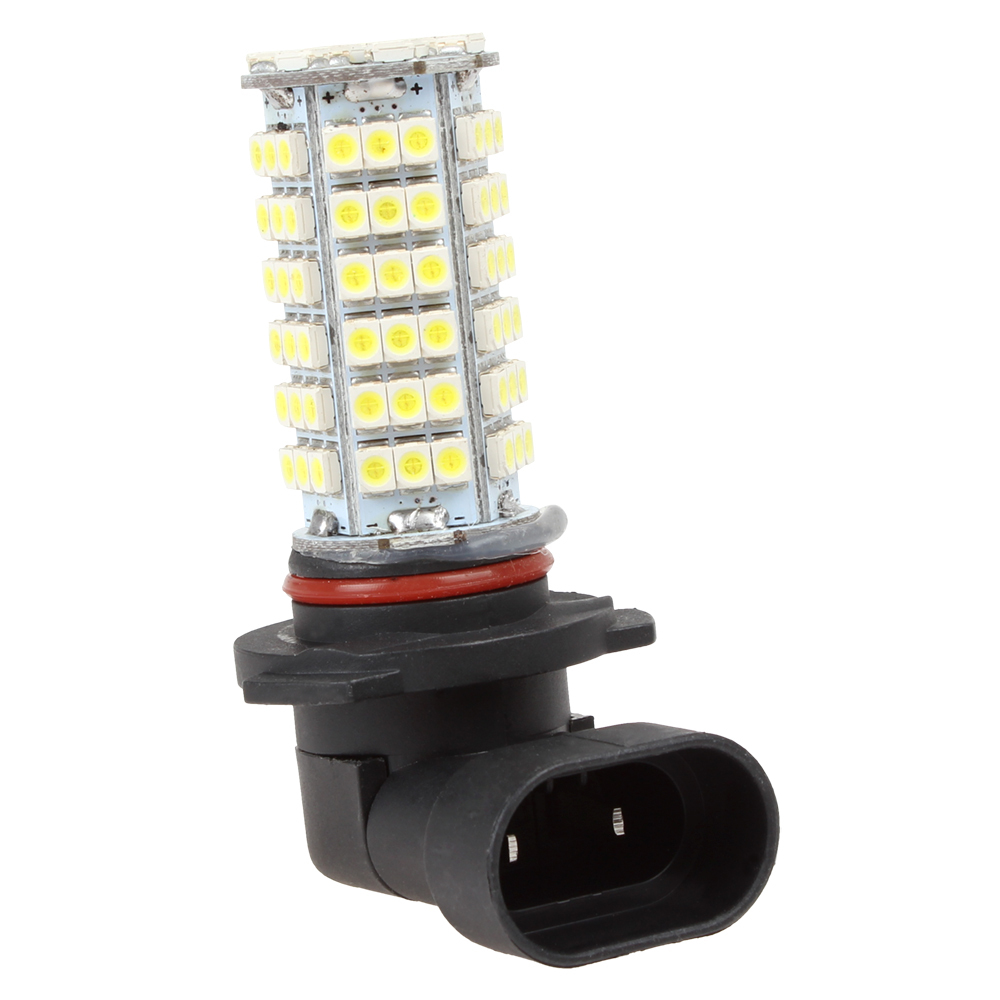 1pair! exotic design dc 12v white xenon led car fog lights bulb auto car fog lamp foglights with 102-smd hb3