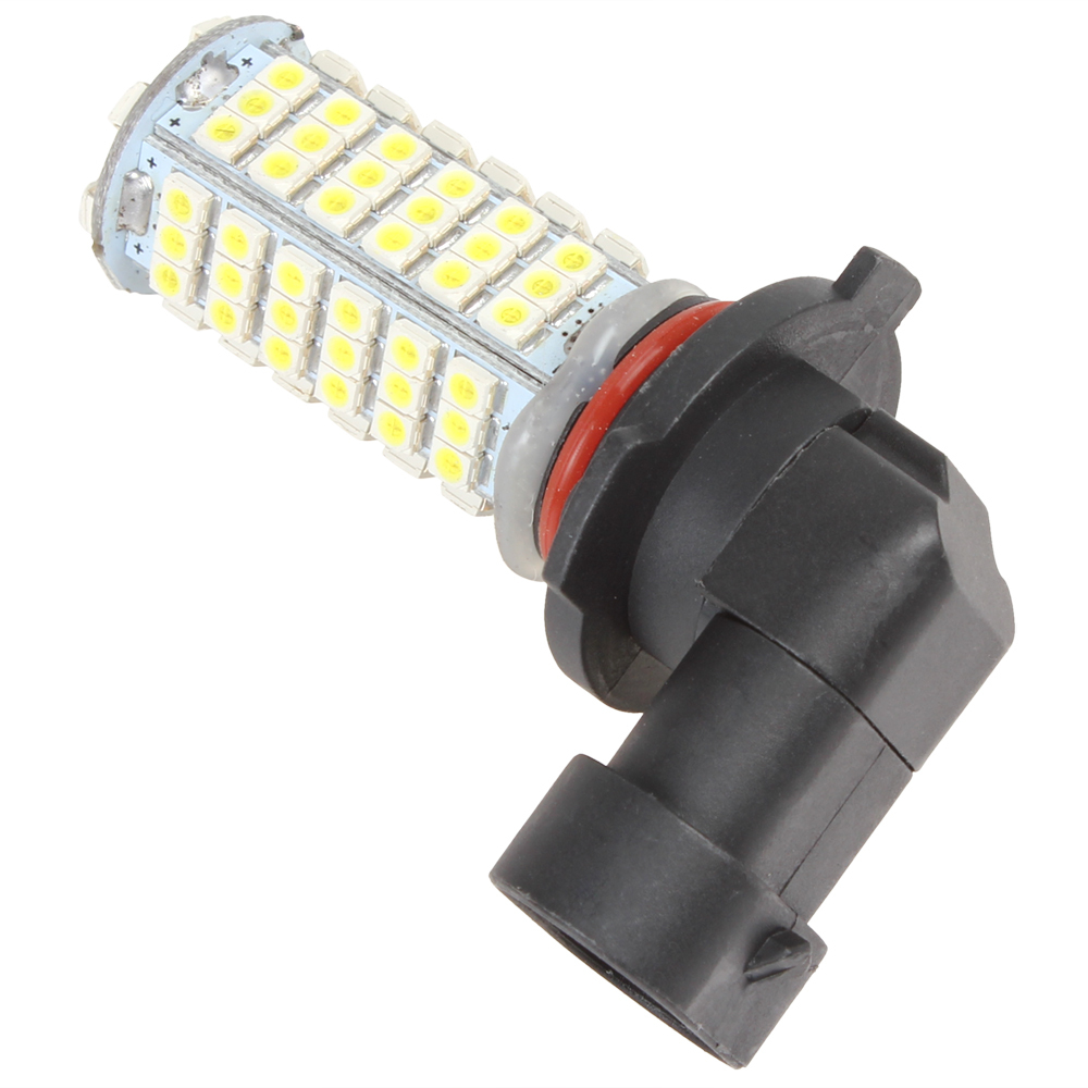 1pair! exotic design dc 12v white xenon led car fog lights bulb auto car fog lamp foglights with 102-smd hb3