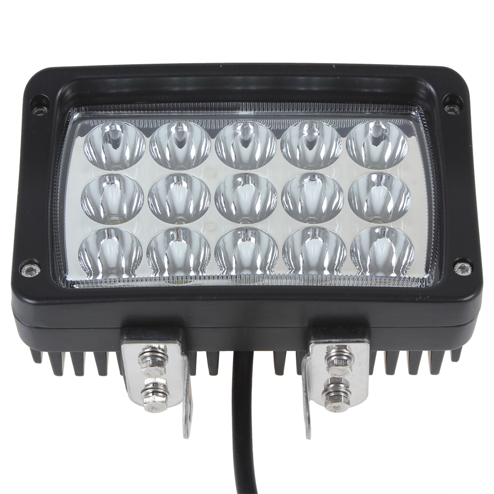 2925lm 45w 15 x 3w waterproof offroad car led work light lamp bar with epistar leds for motorcycle / tractor / boat / suv / atv