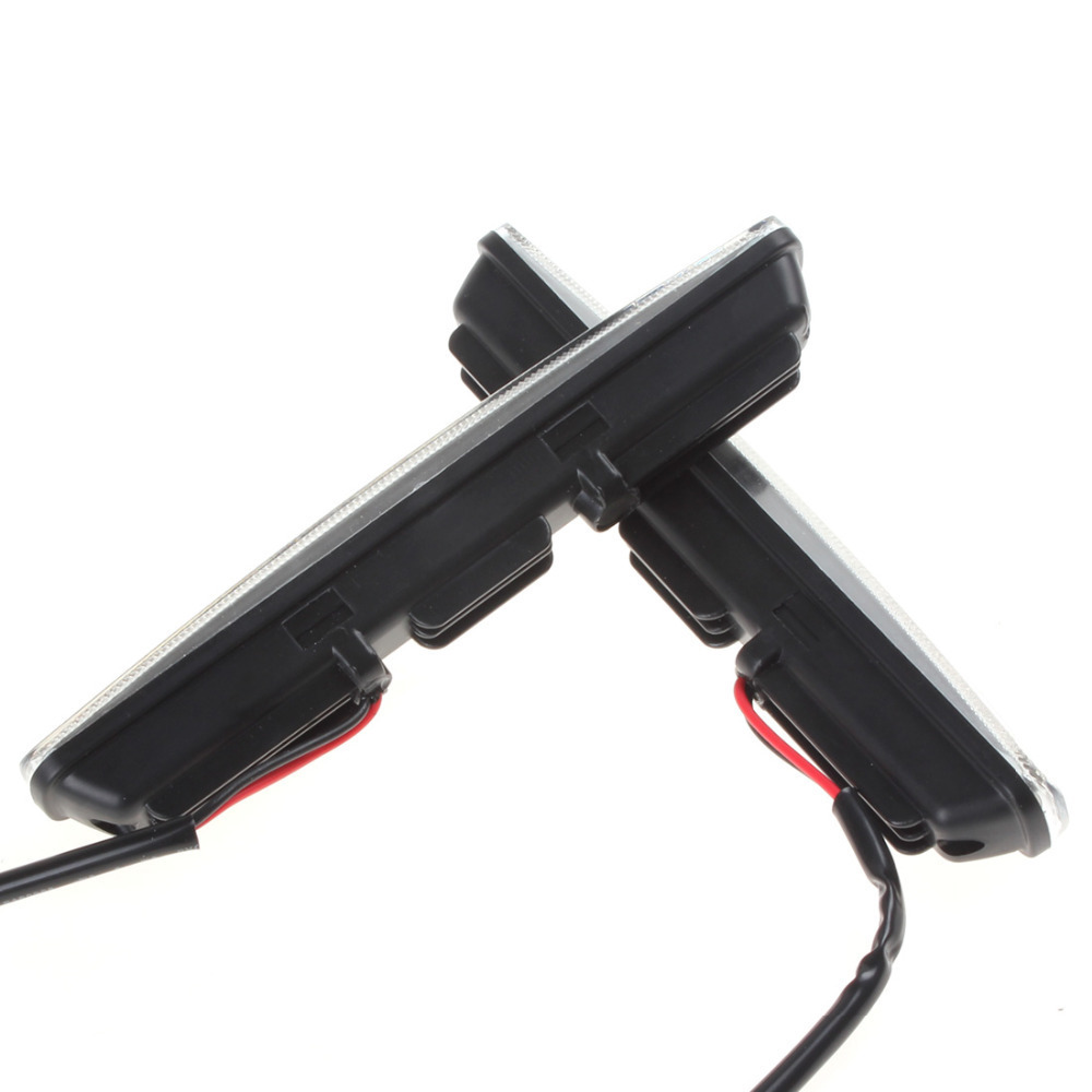 2pcs! 18cm cob led super white vehicle car daytime running light drl waterproof warning / security lamp with bracket