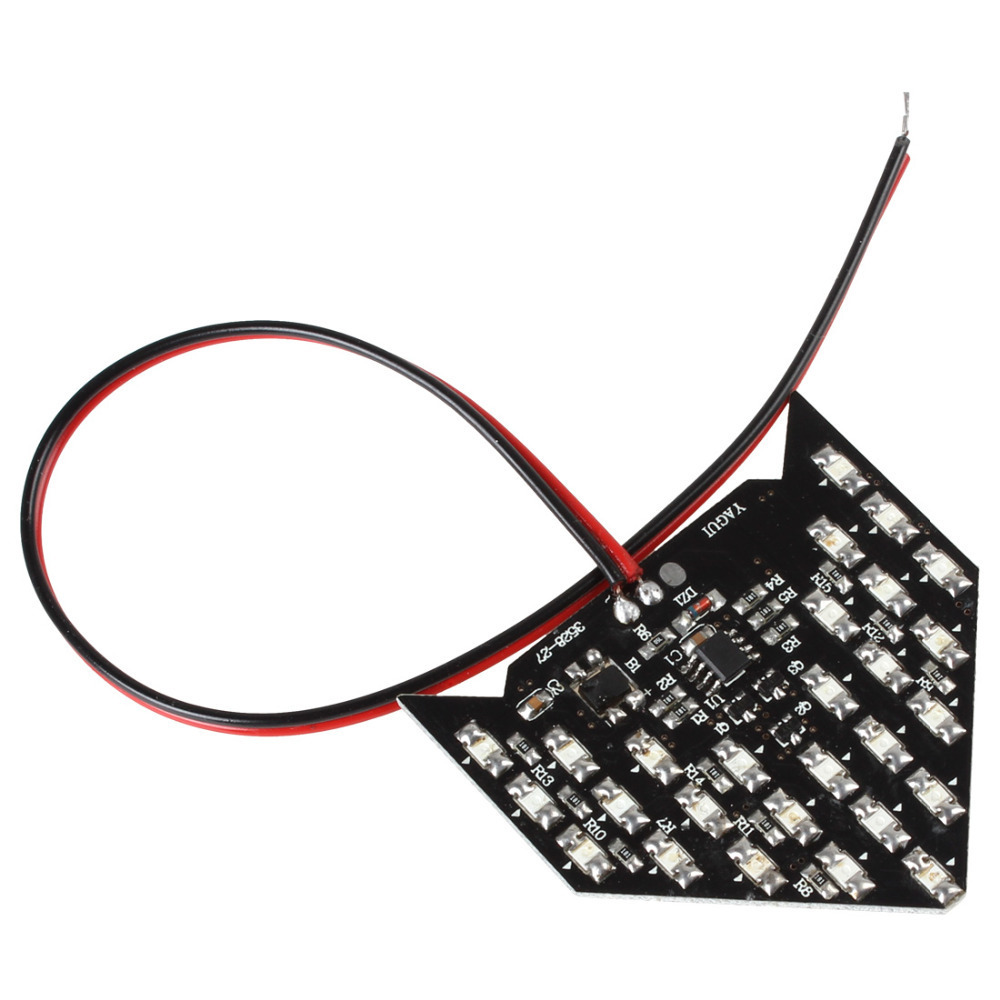 2pcs! 27 smd leds car arrow panel yellow light led side mirror indicator add-on turn signal light lamp