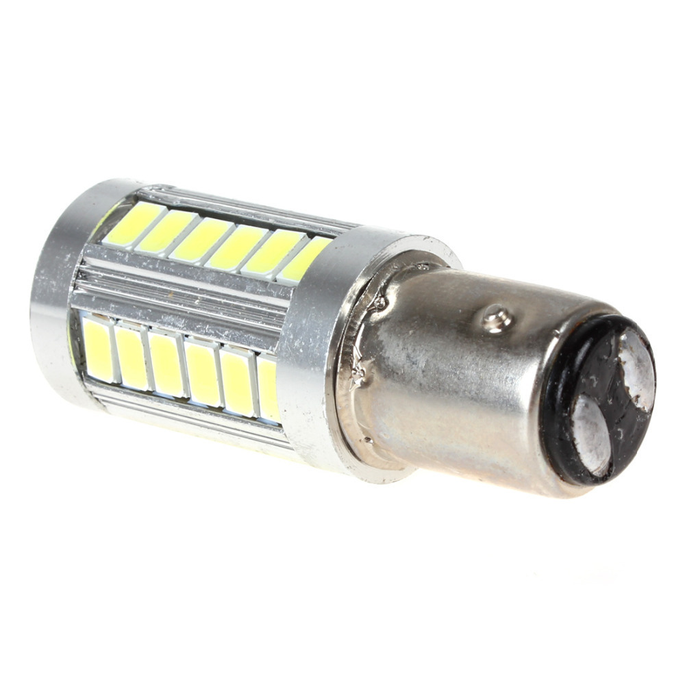 2pcs! dc 12v 1157-5630-33 smd led car fog light lamp white head driving light daylight for auto motorcycle