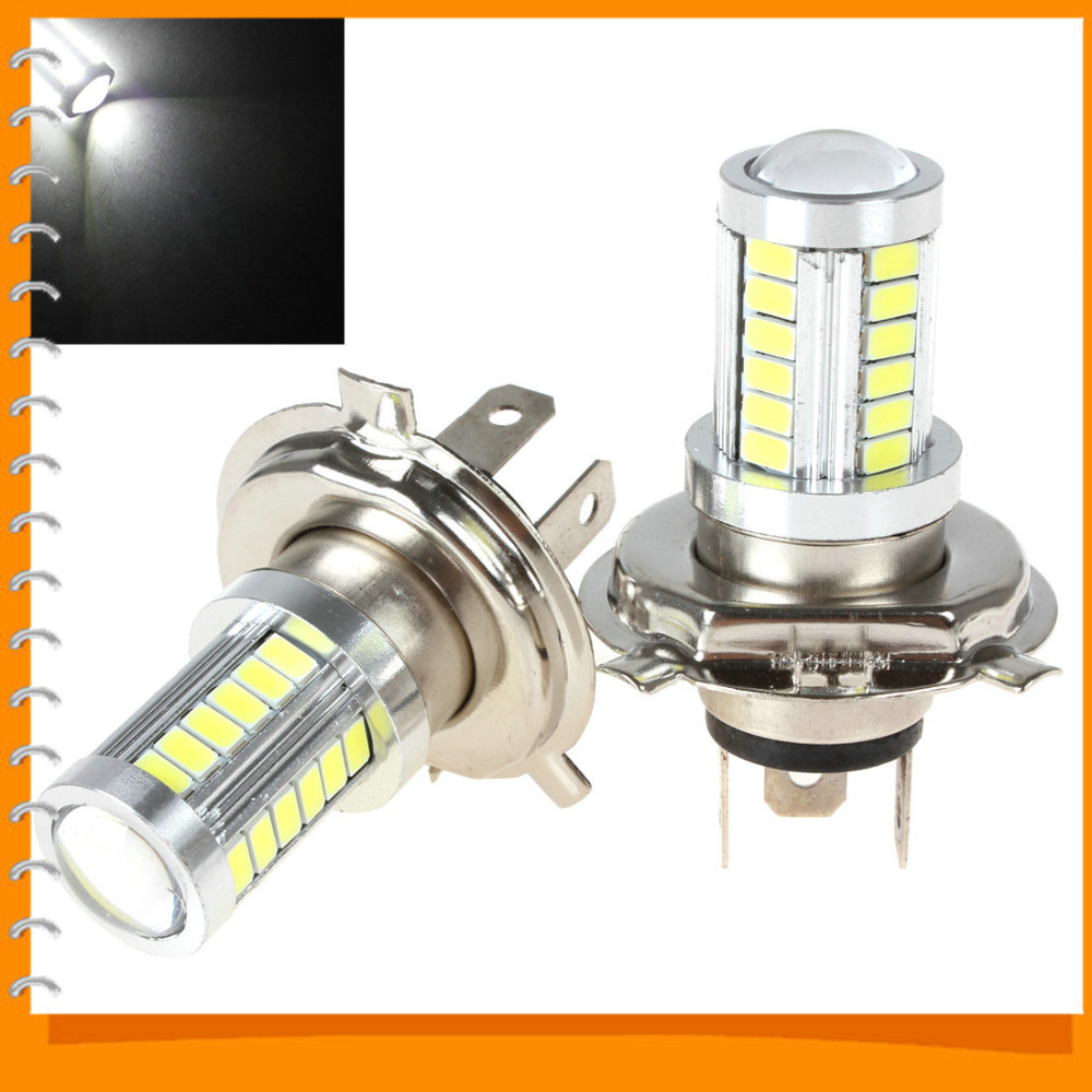 2pcs! dc 12v h4-5630-33smd led white motorcycle head driving light daylight auto car fog lamp bulb 2pcs! dc 12v h4-5630-33smd led white motorcycle head driving light daylight auto car fog lamp bulb
